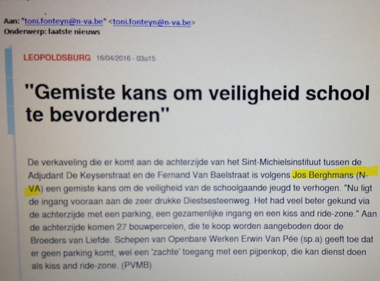 Gemiste kans om veiligheid school te bevorderen